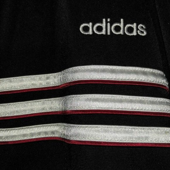 Adidas Men's‎ Black Red Full Zip Warm up Jacket L - Picture 4 of 7